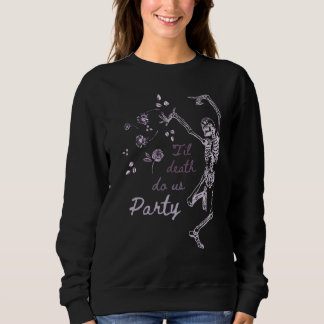 Sudadera Halloween Hasta que la Muerte nos Separe Fiesta de