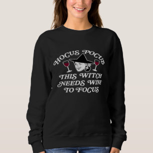 Sudadera Halloween Hocus Pocus Necesito Esta Bruja Necesita