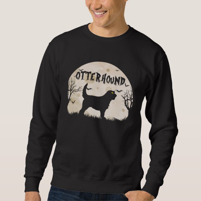 Sudadera Halloween Horror Otterhound (Anverso)