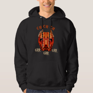 Sudadera Halloween Horror Pitbull Mask Perro Ch Ch Ch Grr G