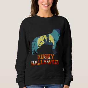Sudadera Halloween Husky Costume conjunto de perros Husky S
