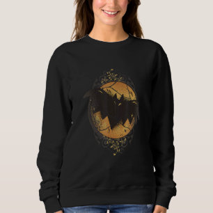 Sudadera Halloween I Bat Night Moon Horror Mal