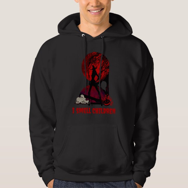 Sudadera Halloween I Smell Children Witch (Anverso)