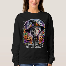 Sudadera Halloween-"It's Witch Season" - Sweatshirt Dark