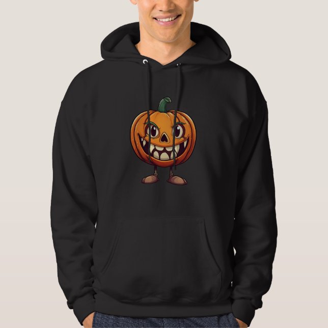Sudadera Halloween Kürbis (Anverso)