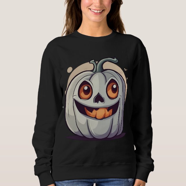 Sudadera Halloween Kürbis Geist (Anverso)