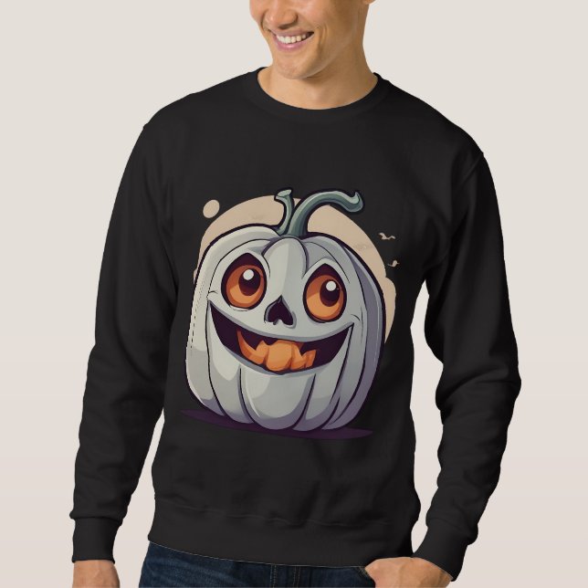 Sudadera Halloween Kürbis Geist (Anverso)