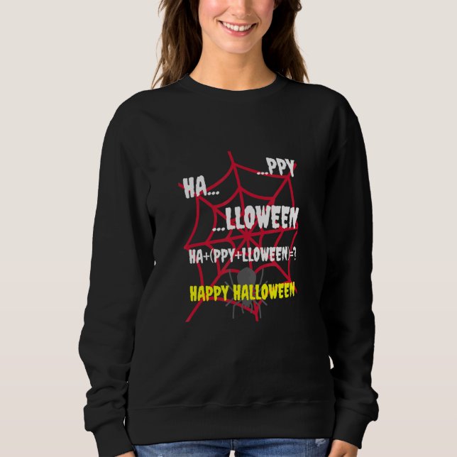 Sudadera Halloween La Ecuación Matemática Correcta (Anverso)