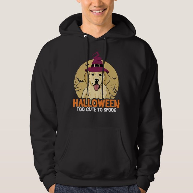 Sudadera Halloween Labrador Retriever Moon (Anverso)