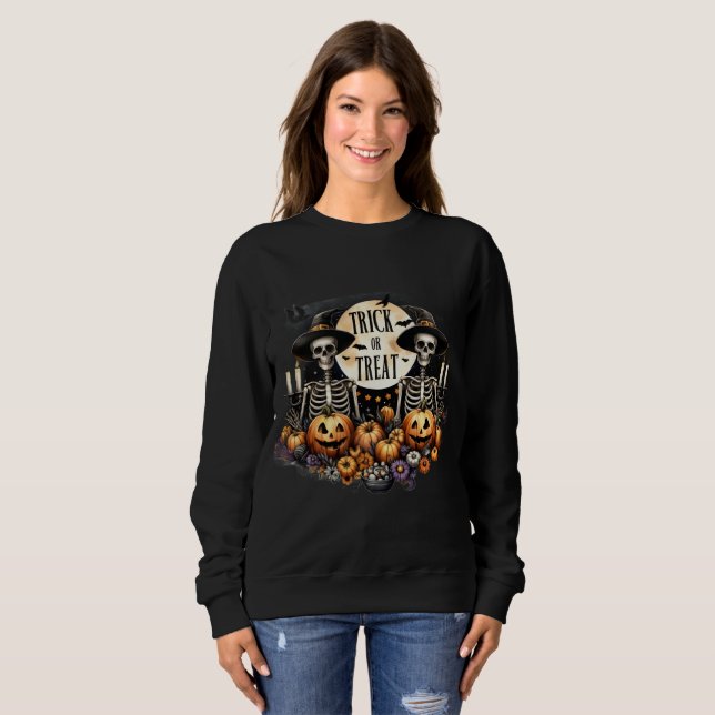 Sudadera Halloween Long Sleeve Shirt (Anverso completo)
