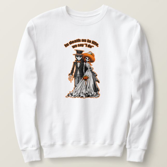 Sudadera Halloween Love - Sweatshirt (Anverso del diseño)