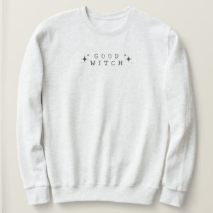 Sudadera Halloween moderno de buena bruja divertida