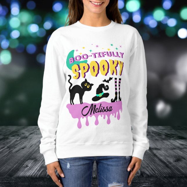 Sudadera Halloween moderno y elegante (Subido por el creador)