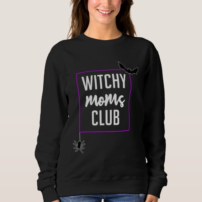 Sudadera Halloween Mom For Witchy Mothers (Anverso)