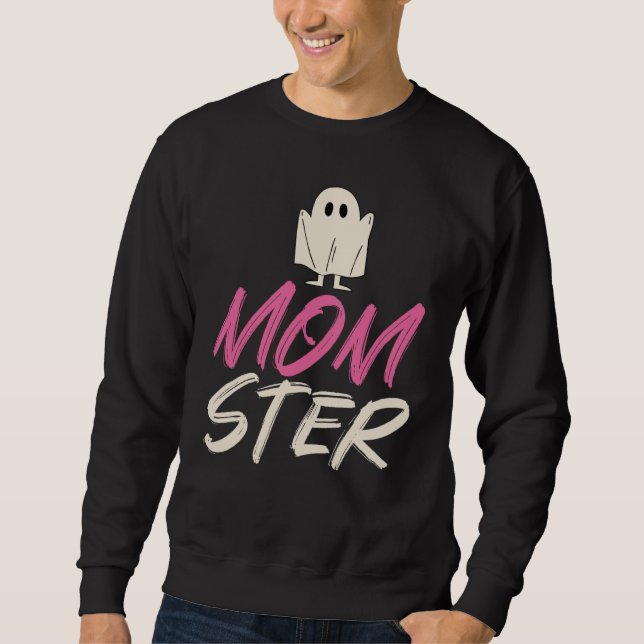 Sudadera Halloween Momster  Mother Spider Web Bat (Anverso)