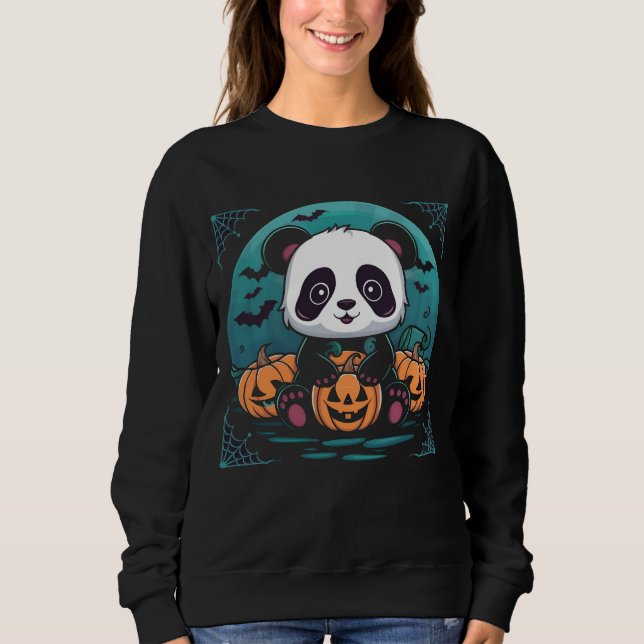 Sudadera Halloween Panda (Anverso)