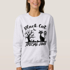 Sudadera Halloween para gato negro
