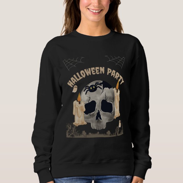 Sudadera Halloween Party  14 (Anverso)