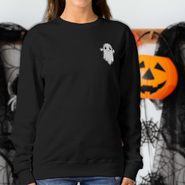 Sudadera Halloween, pequeño personaje de caricatura fantasm