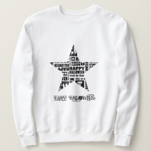 Sudadera Halloween Personalizado Guay Whimsical Typography