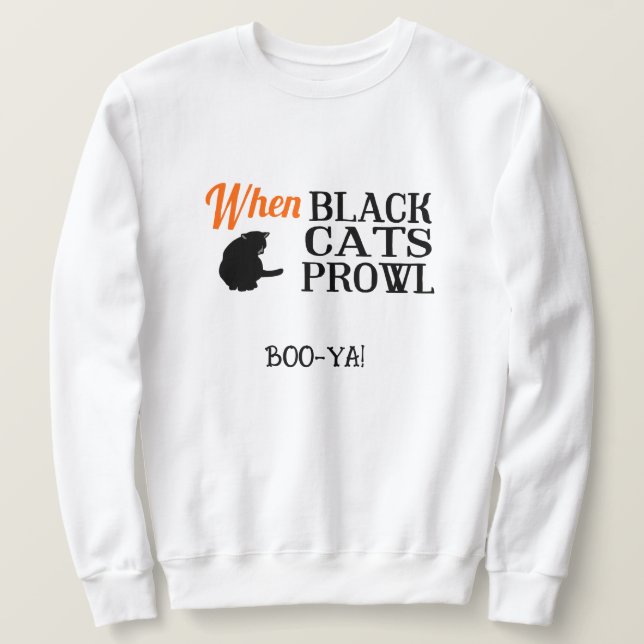 Sudadera Halloween Personalizado Whimsical Funny moderno (Anverso del diseño)