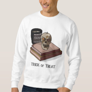 Sudadera Halloween Personalizado Whimsical Funny Skull