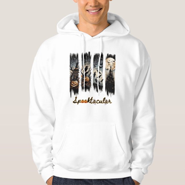 Sudadera Halloween pinza 4 carenado vertical (Anverso)