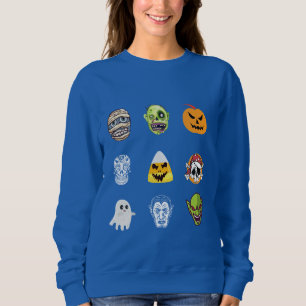 Sudadera Halloween Pirate Skeleton Zombie Mummy graciosa ca