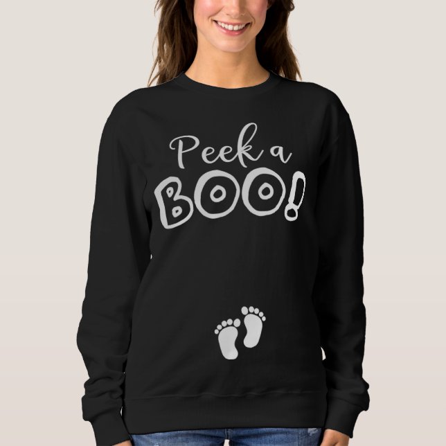 Sudadera Halloween Pregnancy Announcement Costume for Pregn (Anverso)