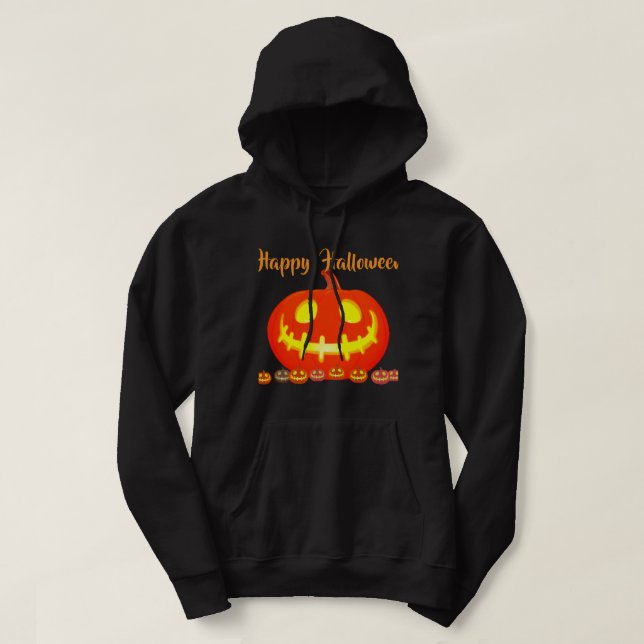 SUDADERA HALLOWEEN PUMPKIN (Diseño del anverso)