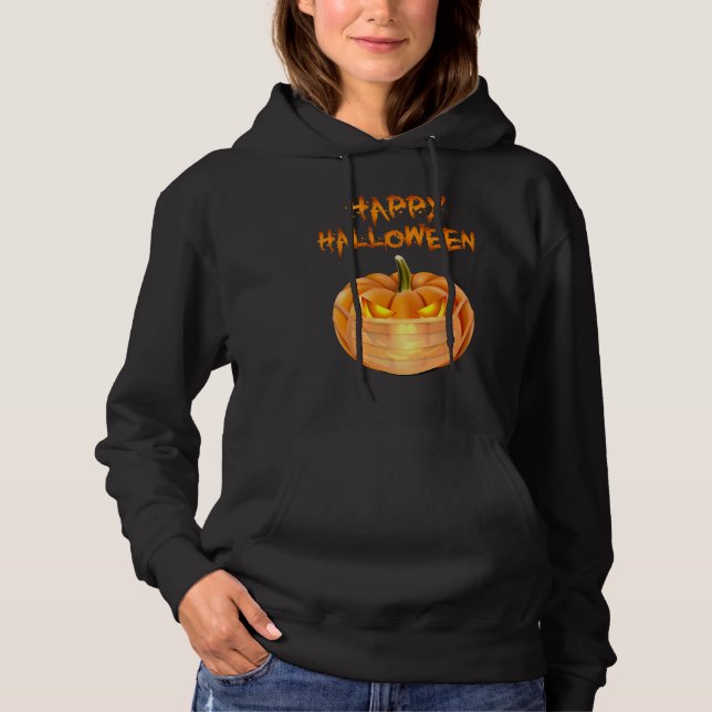 Sudadera Halloween Pumpkin Wearing Face Mask Funny Jack O L (Anverso)