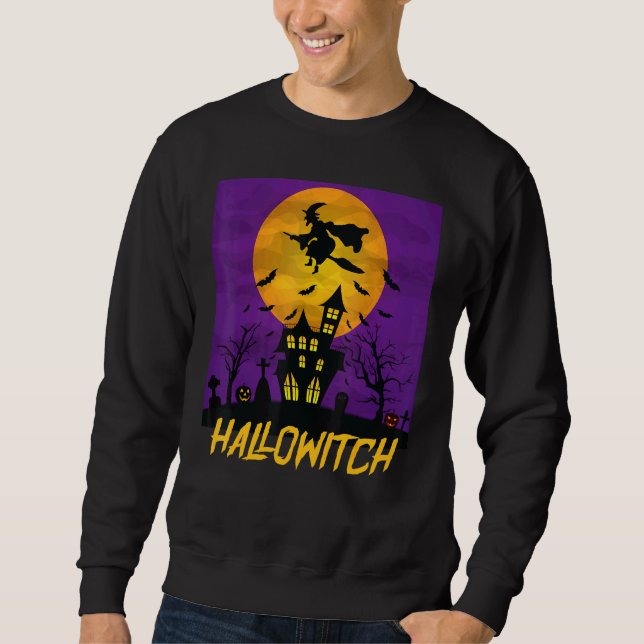 Sudadera Halloween Scary (Anverso)