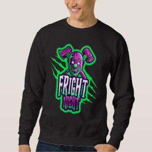 Sudadera Halloween Scary Clown Fright Night 1