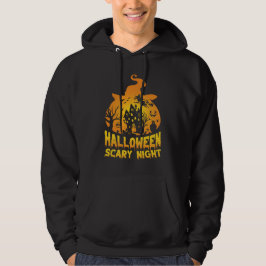 Sudadera Halloween Scary Night Haunty House Design