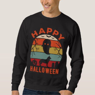 Sudadera Halloween Siberian Husky Happy