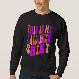 Sudadera Halloween simple Esta es mi Halloween 1
