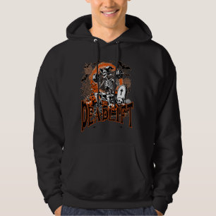 Sudadera Halloween Skeleton Deadlift Gym Lover Halloween Po