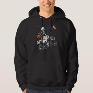 Sudadera Halloween Skeleton Zombie Riding Monster Truck Vam