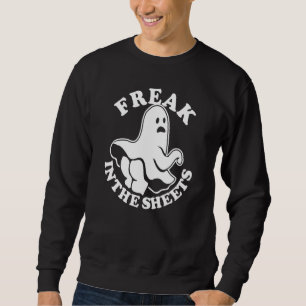 Sudadera Halloween Solo Un Freak En Las Sábanas