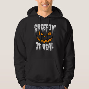 Sudadera Halloween Spookin Creepin Real para Hombres Mujere