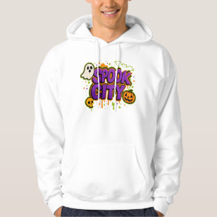 Sudadera Halloween Spooky City Graffiti Cloex