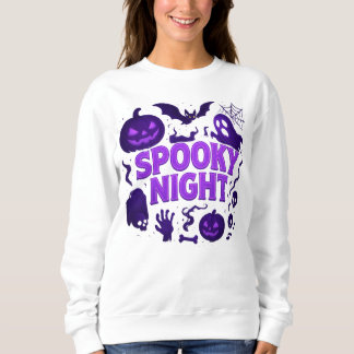 Sudadera Halloween Spooky Night Unique Cloex Unisex