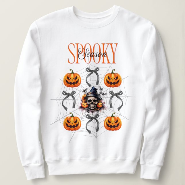 Sudadera Halloween Spooky Temporada 3 (Anverso del diseño)