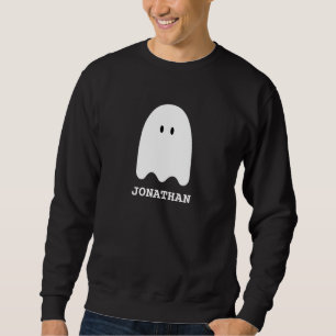 Sudadera Halloween tiene miedo Nombre personalizado fantasm
