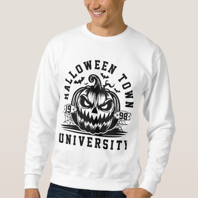 SUDADERA HALLOWEEN TOWN UNISEX SWEATSHIRT (Anverso)