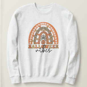 Sudadera Halloween Vibes Boho Rainbow Fall Halloween