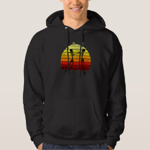 Sudadera Halloween Volleyball Skeleton Player Retro Vintage