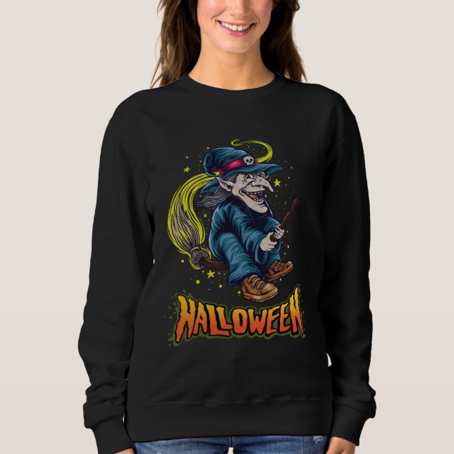 Sudadera Halloween Witch  4 (Anverso)
