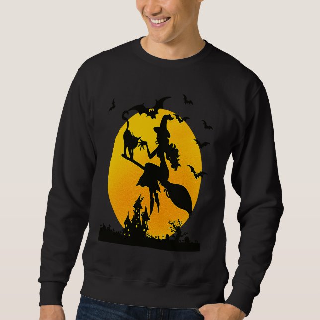 Sudadera Halloween Witch   Happy Halloween     (Anverso)