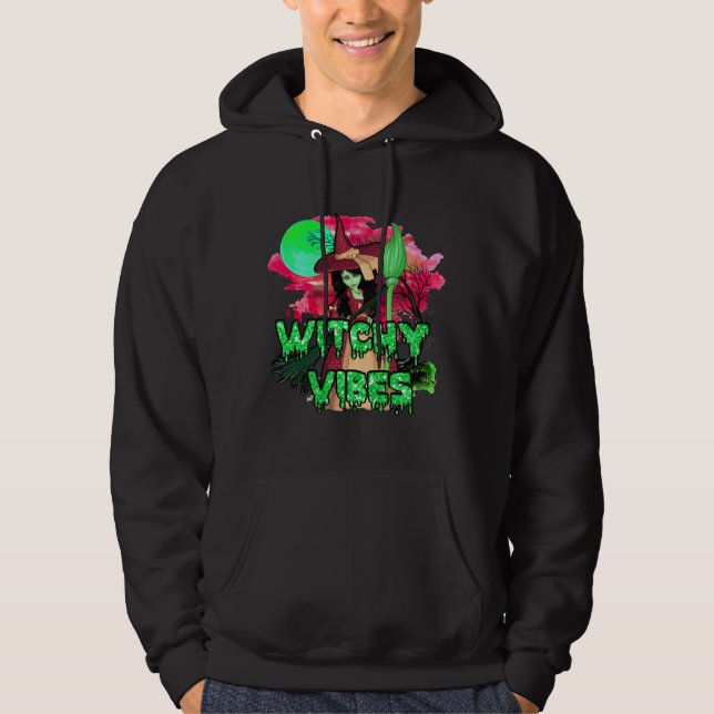 Sudadera Halloween Witchen Vibes (Anverso)
